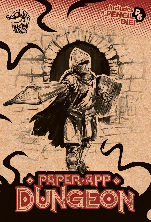 Paper App Dungeon Brädspel
