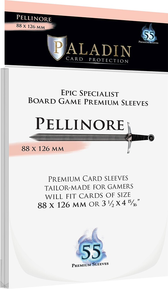 Brädspel Kortskydd 55 st 88x126 Paladin Pellinore Epic Specialist