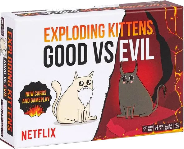 Exploding Kittens Good vs Evil - Engelsk