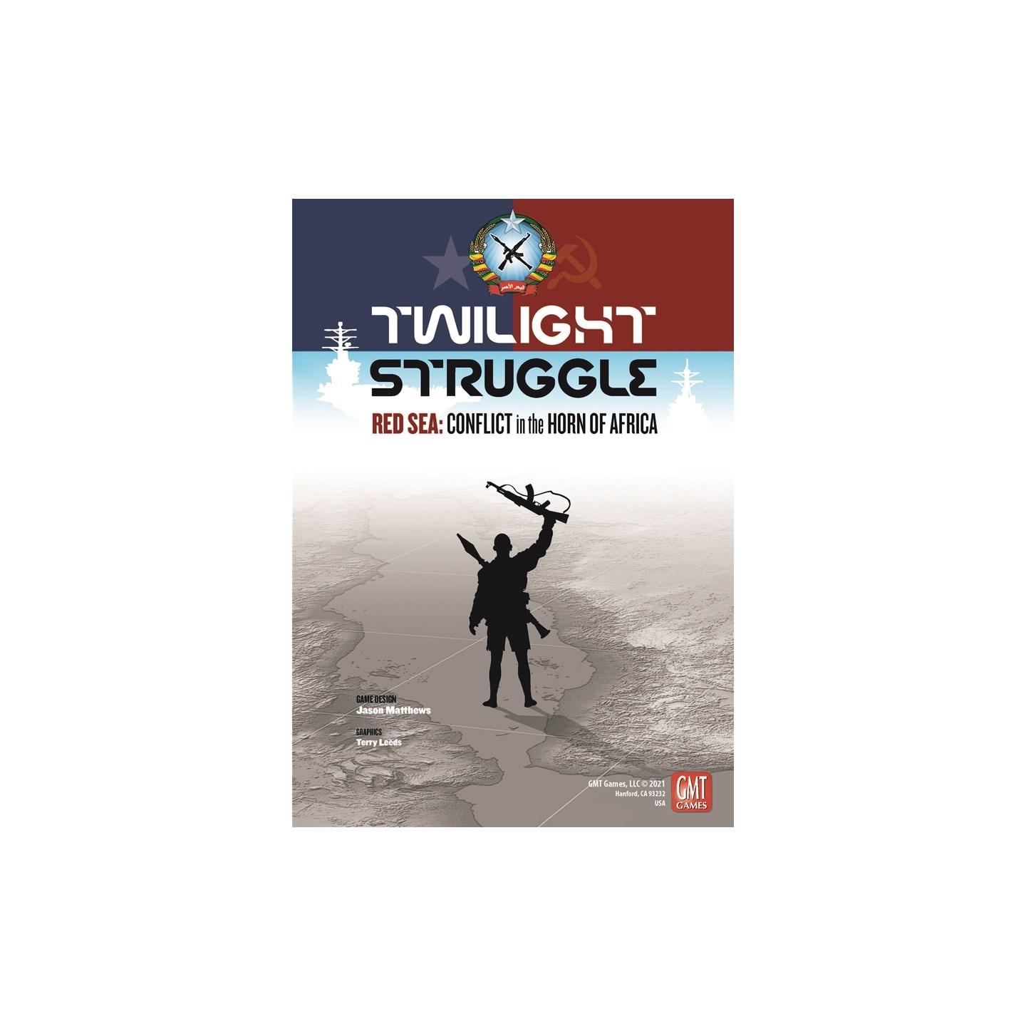 Twilight Struggle Red Sea Brädspel Conflict in the Horn of Africa