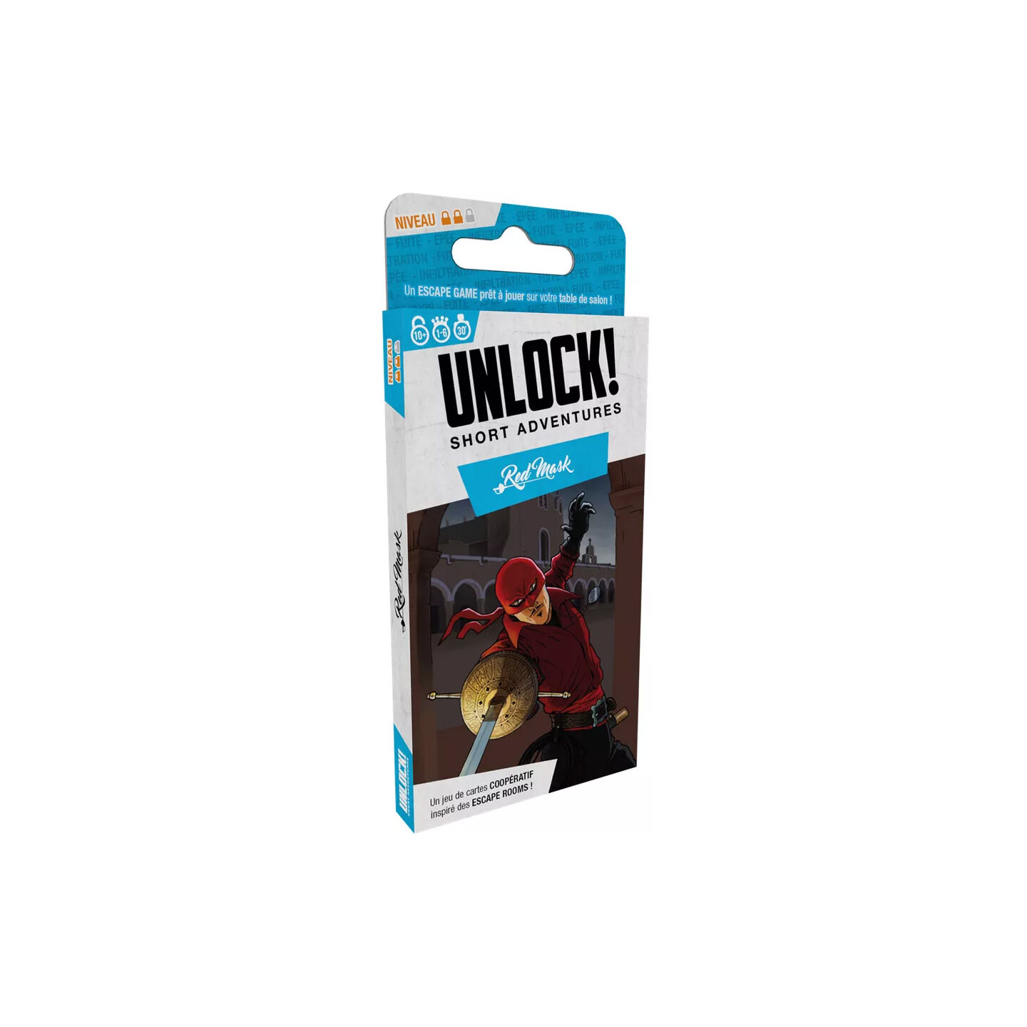 Unlock Short 7 Red Mask Brädspel