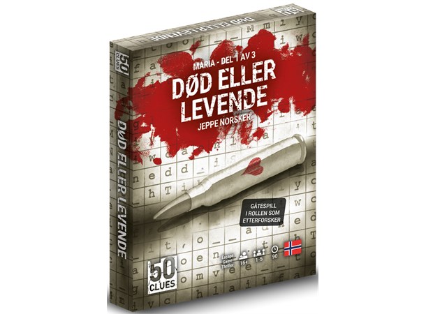 50 Clues Maria Trilogien Del 1 av 3 Død eller levende 