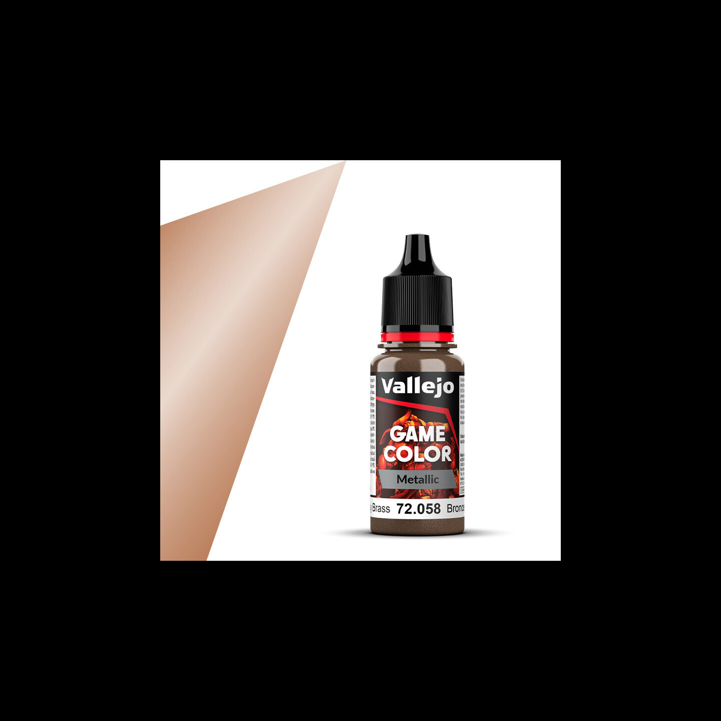 Vallejo Game Color Brassy Brass 18ml - Metallic