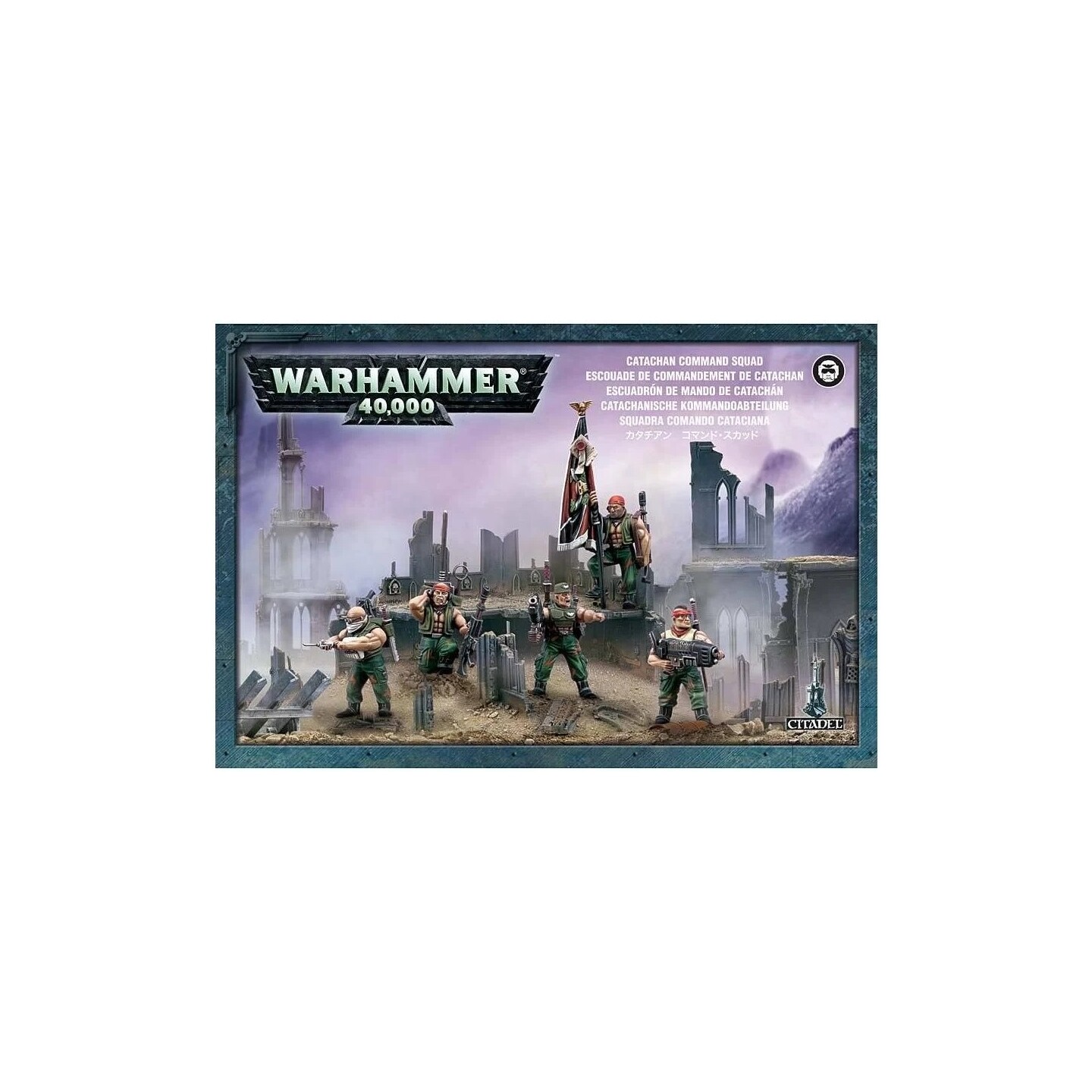 Astra Militarum Catachan Command Squad Warhammer 40K