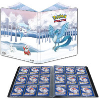 Album Pokemon 9 Pocket Frosted Forest Ultra Pro Portfolio - Plats för 180 kort