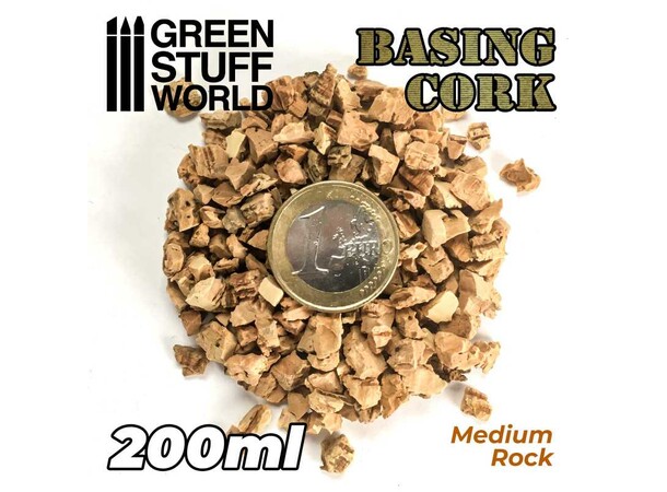 Basing Cork Grit THICK - 200ml Green Stuff World 