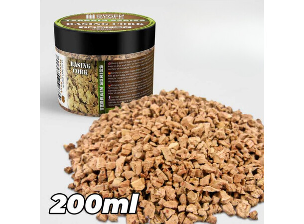 Basing Cork Grit THICK - 200ml Green Stuff World 
