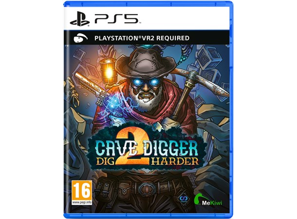 Cave Digger 2 Dig Harder PS5 Krever PlayStation VR2 