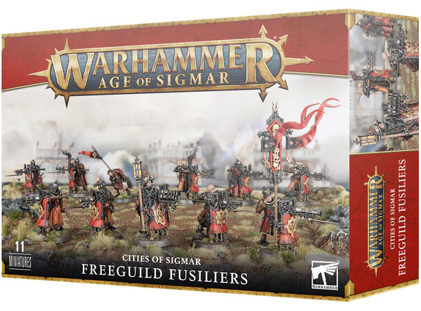 Cities of Sigmar Freeguild Fusiliers Warhammer Age of Sigmar 