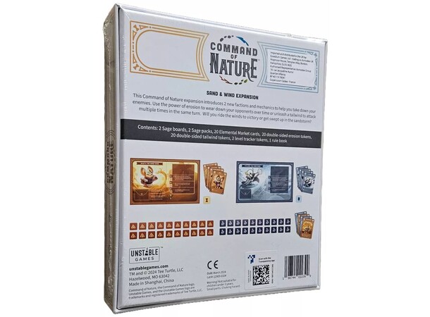 Command of Nature Sand & Wind Exp Expansion till Command of Nature 