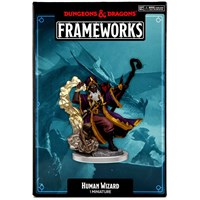 D&D Figur Frameworks Human Wizard Male 