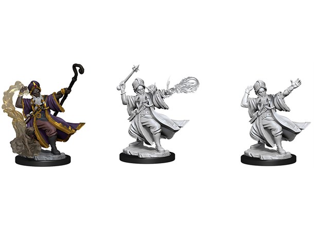 D&D Figur Frameworks Human Wizard Male 