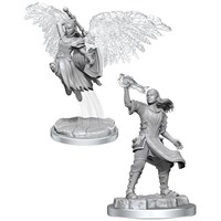 D&D Figur Nolzur Aasimar Cleric Female Nolzur's Marvelous Miniatures - Ej målad