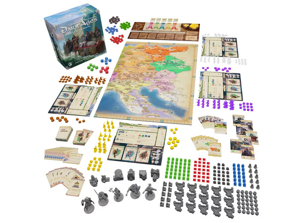 Dark Ages Holy Roman Empire Brädspel 