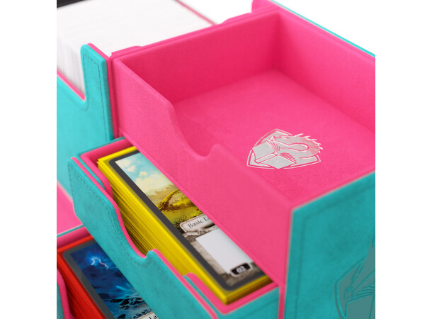 Deck Box Academic 133+ XL Turkis/Rosa Gamegenic 