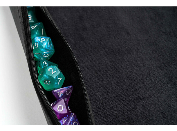 Dice Rolling Scroll Black