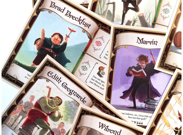 Dungeon Fighter Brädspel Second Edition 