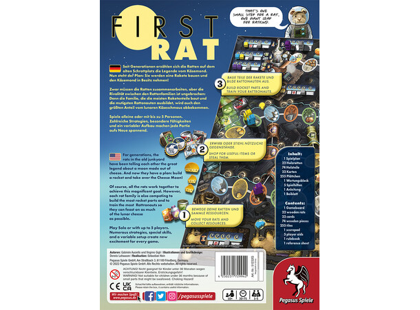 First Rat Brädspel 