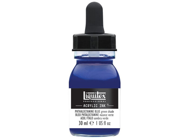 Ink Acrylic Phthalocyanine Blue Green Liquitex 316 - 30 ml 