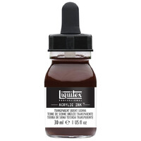 Ink Acrylic Transparent Burnt Sienna Liquitex 129 - 30 ml
