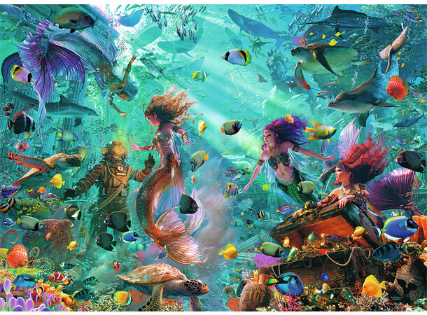 Kingdom Under Water 9000 bitar Ravensburger Puzzle Pussel 