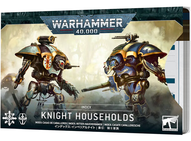 Knight Households Index Cards Warhammer 40K 