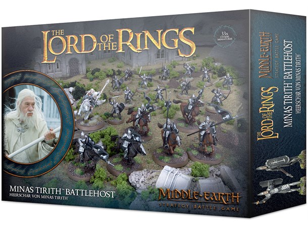 Lord of the Rings Minas Tirith Battlehos Middle-earth Strategy Battle Game 
