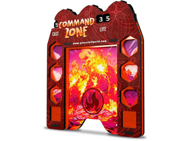 Magic Command Zone Tray - Mountain Green Stuff World 