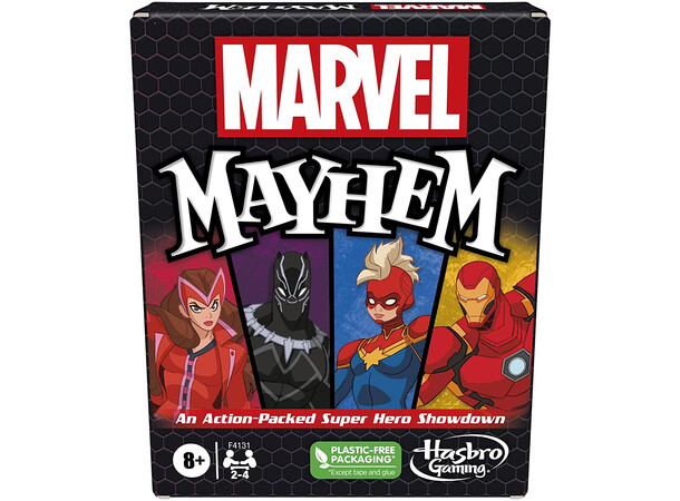 Marvel Mayhem Kortspel Svensk utgåva 