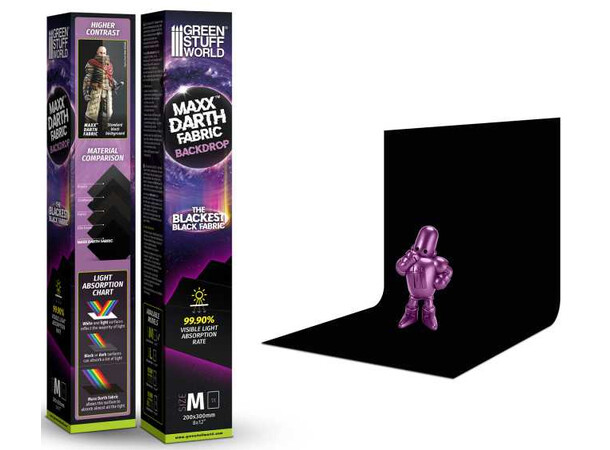 Maxx Darth Black Background 200x300mm Green Stuff World 