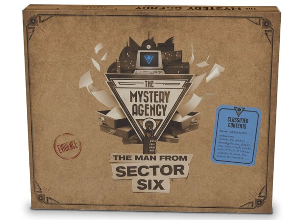 Mystery Agency Man From Sector Six Escape Room in a Box 
