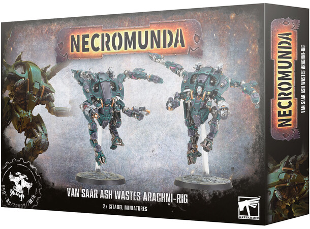 Necromunda Van Saar Arachni-rig Necromunda Ash Wastes 