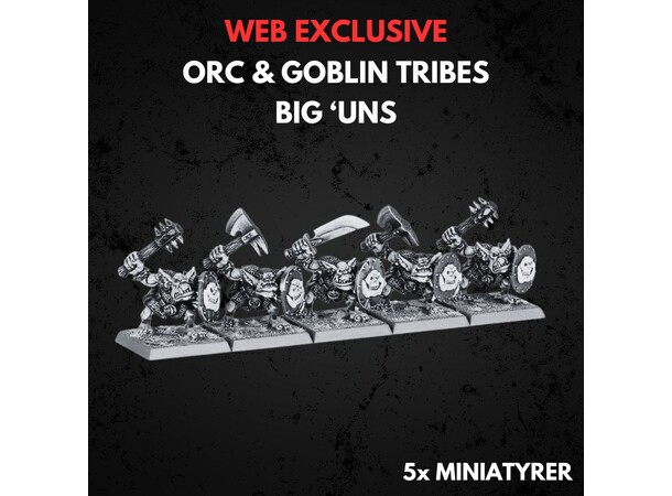 Orc & Goblin Tribes Big Uns Warhammer The Old World 