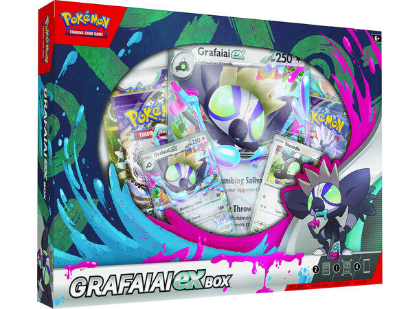 Pokemon Grafaiai ex Box