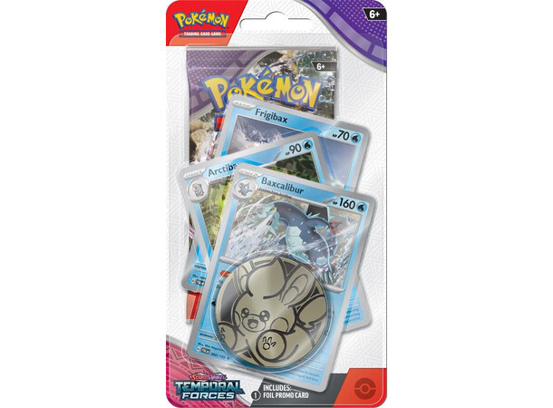 Pokemon Temporal Forces Premium Check #1 Premium Checklane Baxcalibur 