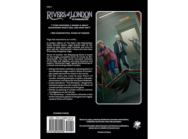 Rivers of London RPG Core Rulebook 