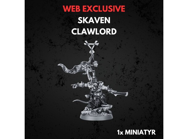 Skaven Warlord Warhammer Age of Sigmar 