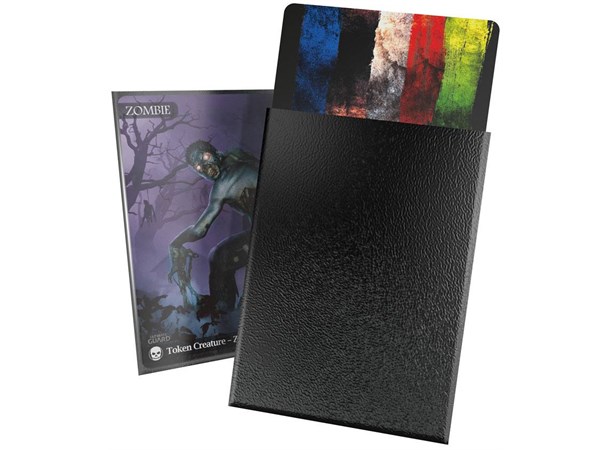 Sleeves Cortex Svart MATTE x100 - 66x91 Ultimate Guard Standard Size 