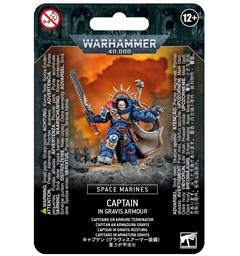 Space Marine Captain in Gravis Armour Warhammer 40K