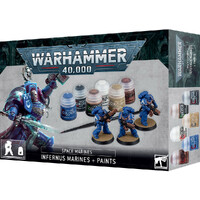 Space Marines Infernus + Paints Set 