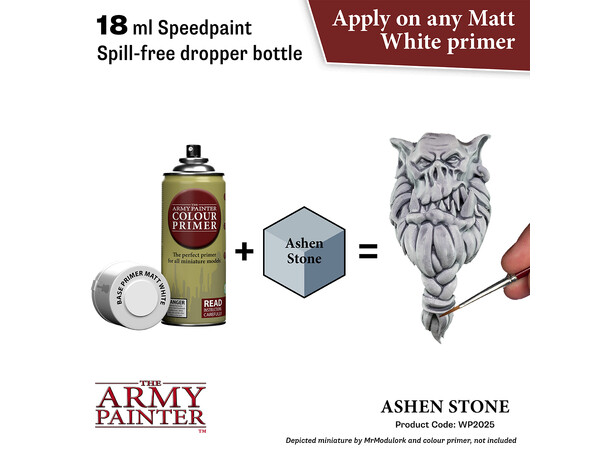 Speedpaint 2.0 Ashen Stone Army Painter - 18ml 