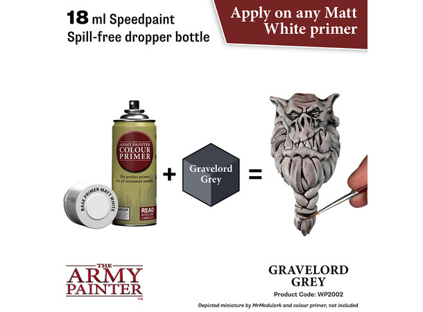Speedpaint 2.0 Gravelord Grey Army Painter - 18ml 