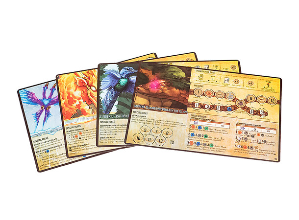 Spirit Island Foil Panels Feather/Flame 