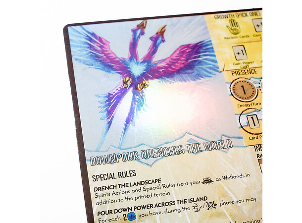 Spirit Island Foil Panels Feather/Flame 
