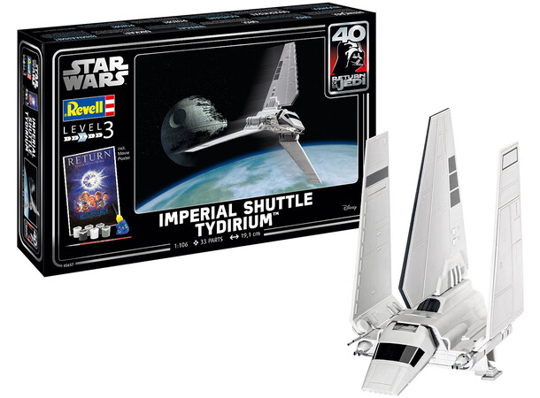 Star Wars Imperial Shuttle Tydirium Revell 1:106 Byggsats 