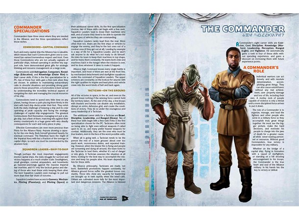Star Wars RPG AoR Core Rulebook Age of Rebellion Roleplaying Game 