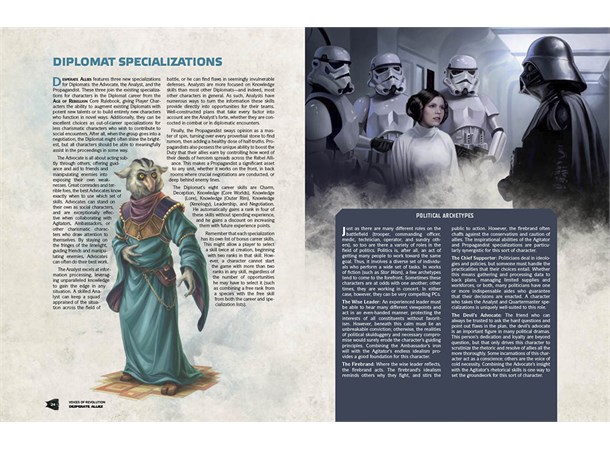 Star Wars RPG AoR Desperate Allies Age of Rebellion Roleplaying Game 