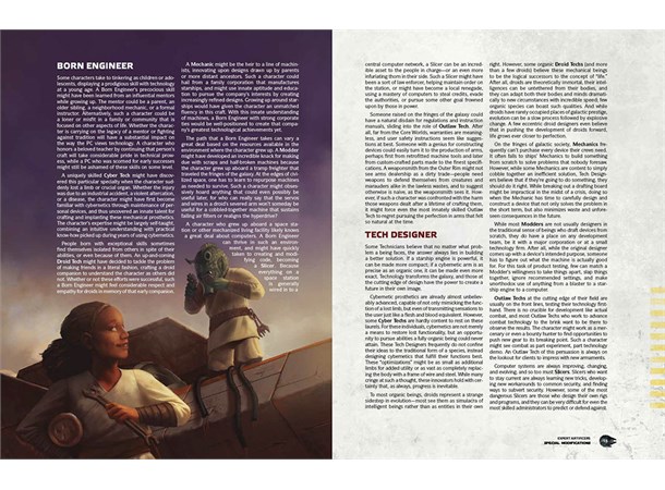 Star Wars RPG EoE Special Modifications Edge of the Empire Roleplaying Game 