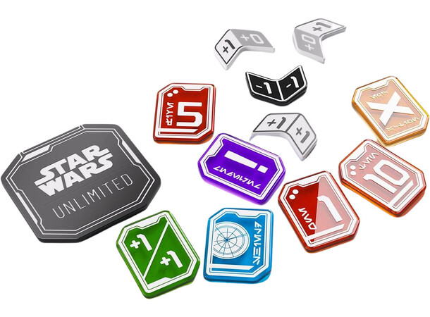 Star Wars Unlimited Acrylic Tokens Pro GameGenic - 55 st 