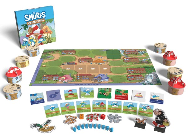 The Smurfs Hidden Village Brädspel 